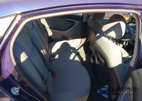 2014 Hyundai Elantra Se из США, поврежденный, VIN 5NPDH4AE3EH527620